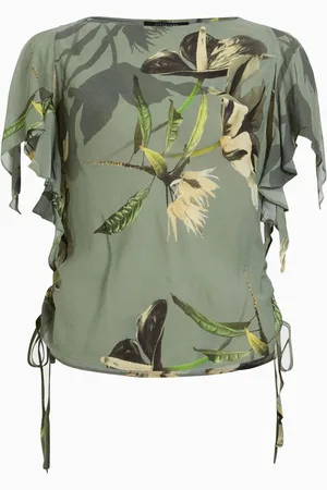 AllSaints AllSaints Green Bettie Top AU 12