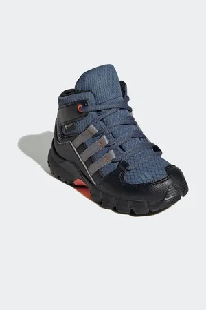 adidas Blue Mid Goretex Hiking Boots AU 6 (EU 23)