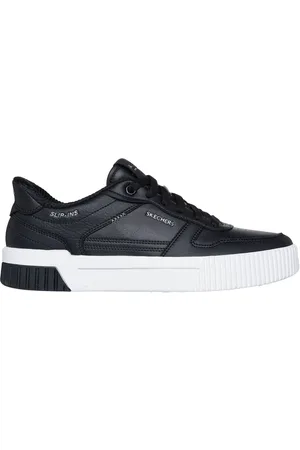 Skechers Black Jade Put It In Slip In Trainers AU 7 (EU 38)