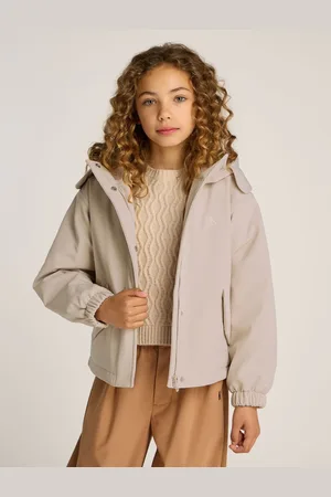 Calvin Klein Grey Technical Parka Jacket 140146cm