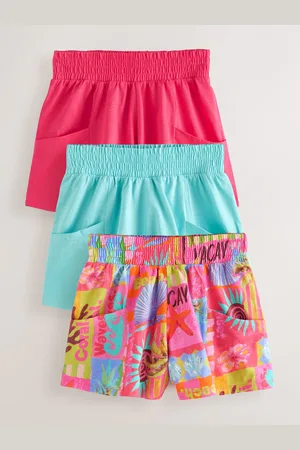 Next 100% Cotton Shorts 3 Pack (3-16yrs) 12 Years (152cm)