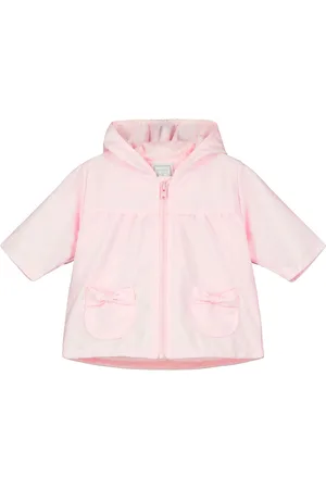 Emile et Rose Pink Jacket with back emb bunny & bow pockets 12 Months (80 cm)