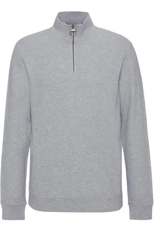 Barbour Grey Pique Int HZ Ma 100% Cotton Jumper S