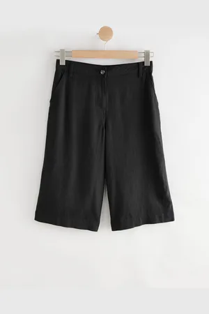 Next Linen Rich Jort Shorts AU 18 Petite