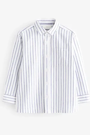 Next Relaxed Fit Long Sleeve Oxford Shirt (3-16yrs) 14 Years (164cm)