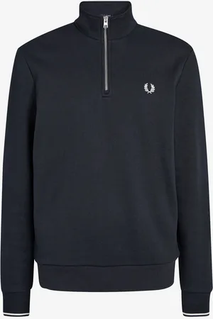 Fred Perry Quarter Zip Sweatshirt L