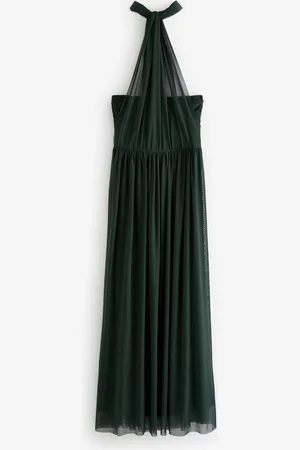 Next Mesh Multiway Bridesmaid Wedding Maxi Dress AU 24