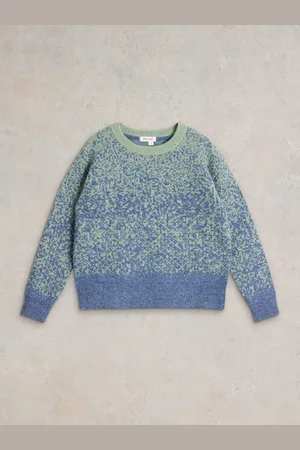 White Stuff Blue Jumper AU 22