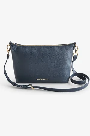 VALENTINO Blue Brixton Crossbody Clutch One