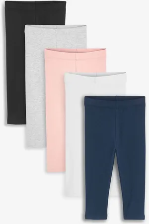 Next Multi 5 Pack Cotton Leggings (3mths-7yrs) 3