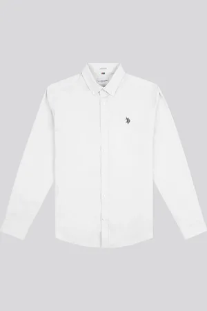 U.S. Polo Assn. U. S. Polo Assn. Stretch Cotton Mens Poplin Shirt S