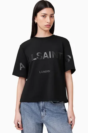 AllSaints AllSaints Black Lini Biggy T-Shirt L