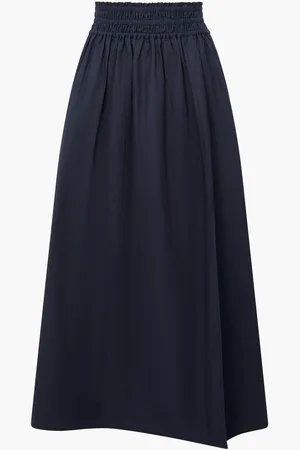 French Connection 100% Cotton Barletta Poplin Square Skirt large