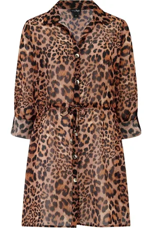 Pour Moi Chiffon Button Through Beach Shirt 18