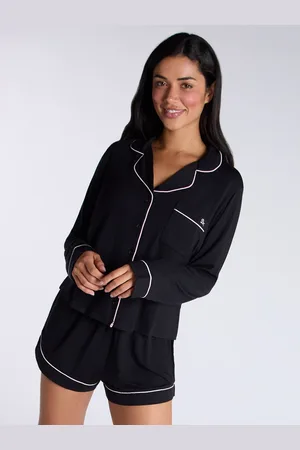 Boux Avenue Modal Long Sleeve Pyjama Short Set AU 18