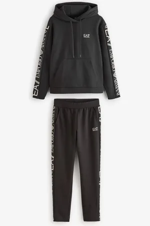 EA7 Emporio Armani Logo Tape Tracksuit S