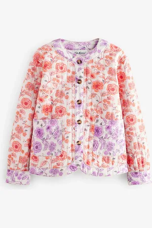 Cath Kidston December Floral Quilted Jacket AU 24