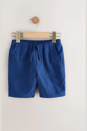 Next Single Linen Blend Pull-On Shorts (3-16yrs) 7 Years (122cm)
