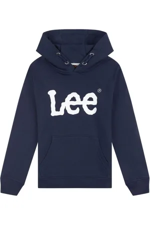 Lee Blue Boys Wobbly Graphic Print Hoodie 15