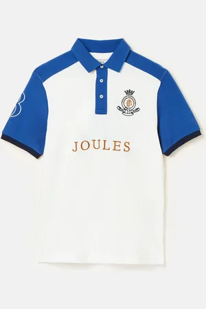 Joules Embellished Classic Fit Polo Shirt XL
