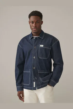 Next Denim 100% Cotton Chore Shacket Overshirt XS