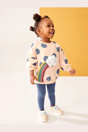 Next Navy Blue Sweatshirt and Leggings Set (3mths-7yrs) 6