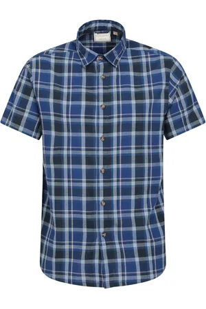 Mountain Warehouse Weekender Mens 100% Cotton Short Sleeve Shirt XL