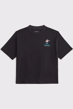 Abercrombie & Fitch Fun Cartoon Back Graphic T-Shirt 7