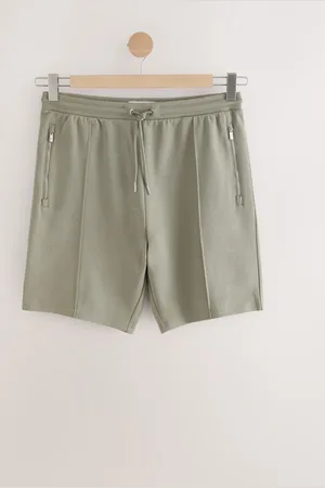 Next Pintuck Zip Pocket Jersey Shorts M