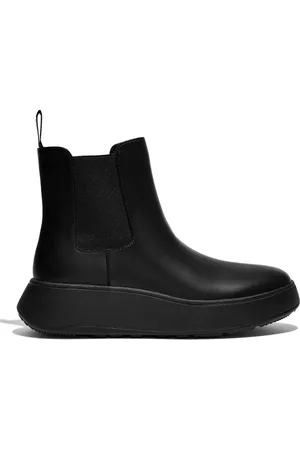 FitFlop Leather F-Mode Flatform Chelsea Boots AU 9 (EU 41)