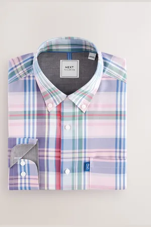 Next Regular Fit Easy Iron Button Down Oxford Shirt XXL
