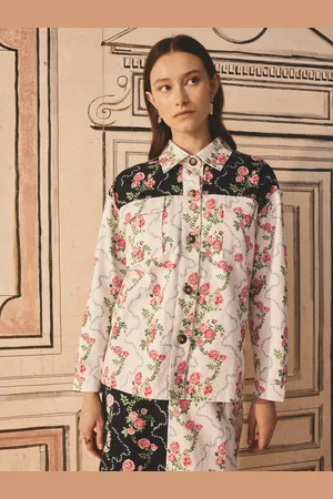 Cath Kidston Rose Flutter Twill 100% Cotton Jacket AU 14