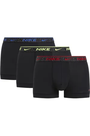 Nike Black/Red Black/Red Everyday Cotton Stretch Boxers 3 Pack L