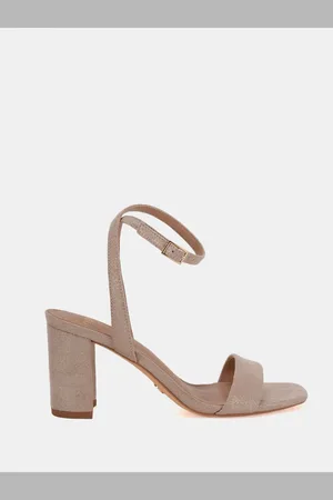Novo Gold Martinez Block Heel Sandals AU 5 (EU 36)
