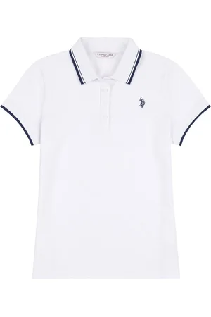 U.S. Polo Assn. U. S. Polo Assn. Regular Fit Womens Pique Polo Shirt XS