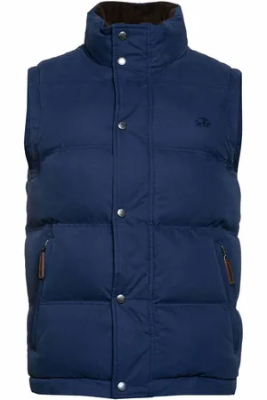 Raging Bull Blue Classic Padded Gilet 4XL