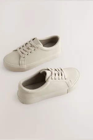 Next Lace Up Smart Trainers US 4 (UK 3)