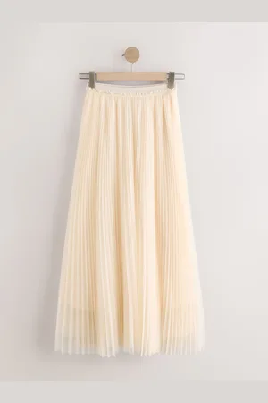 Next Pleated Mesh Tulle Maxi Skirt AU 16 XL Tall