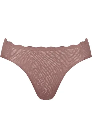 Sloggi ZERO Feel Bliss High leg Brown Briefs M