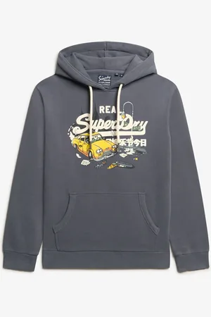Superdry Noho Navy New York VL Graphic Hoodie XXL