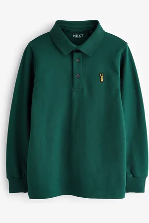 Next Long Sleeve Polo Shirt (3-16yrs) 13 Years (158cm)