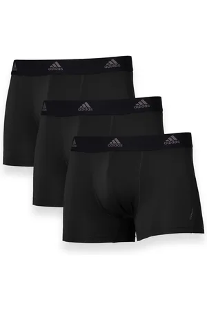 adidas Black Active Micro Flex Boxers 3 Pack M