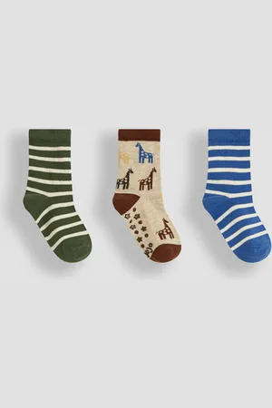 JoJo Maman Bébé Natural Socks 3 Pack 6