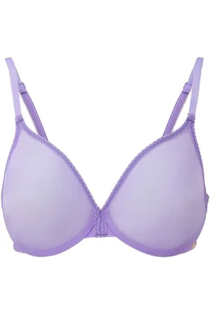 Gossard Purple Glossies Lace Sheer Bra 34 B