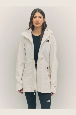 The North Face White Womens Hikesteller Parka Shell Jacket S