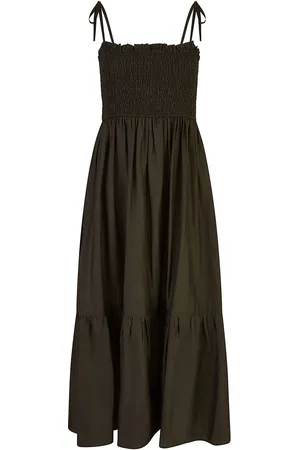 Yumi Ikat Print Midi Sun Dress AU 16