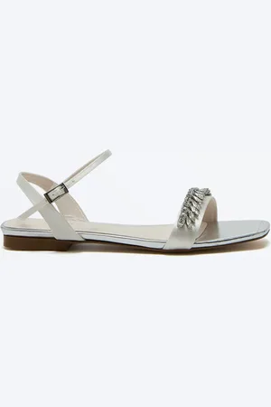 Rainbow Club Cream Freya Flat Sandals AU 8 (EU 39)