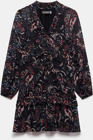 mint&berry Abstract Print Mini Dress AU 14