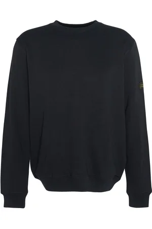 Barbour Outline Crew Black Jumper 3XL