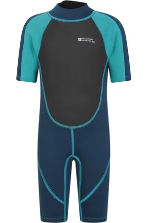 Mountain Warehouse Mid Blue Denim Kids Shorty 2.5/2mm Wetsuit 9